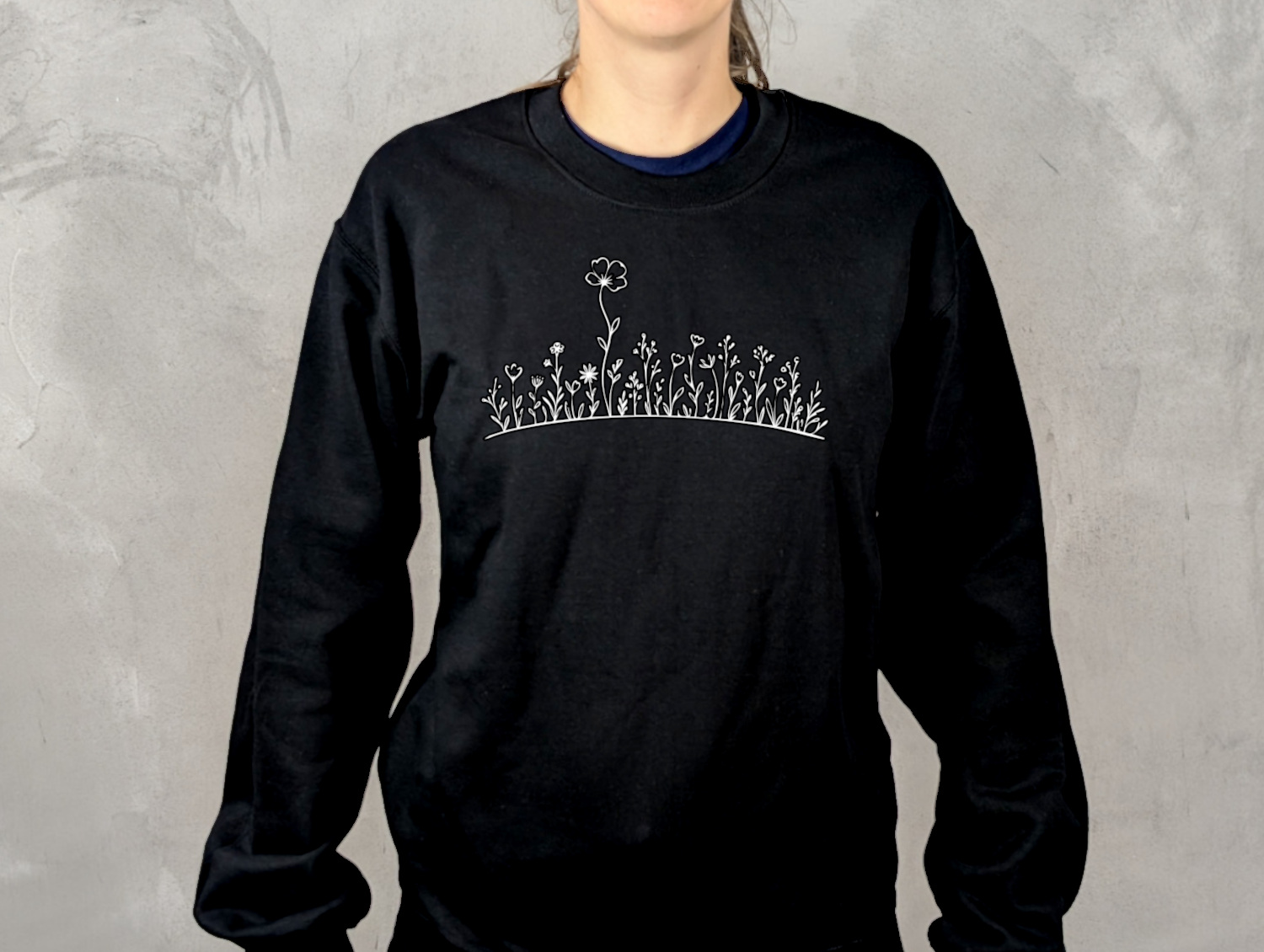 Crewneck - Petite fleur dans un champ